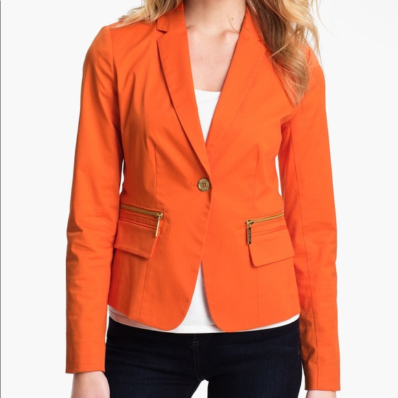Michael Kors Orange Blazer - Picture 1 of 6